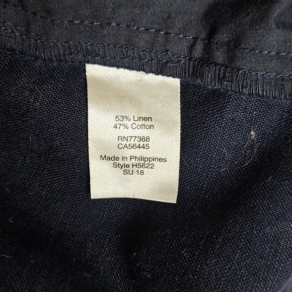 J. Crew Linen/Cotton Blend Shorts - Sz 8 - Picture 4 of 5